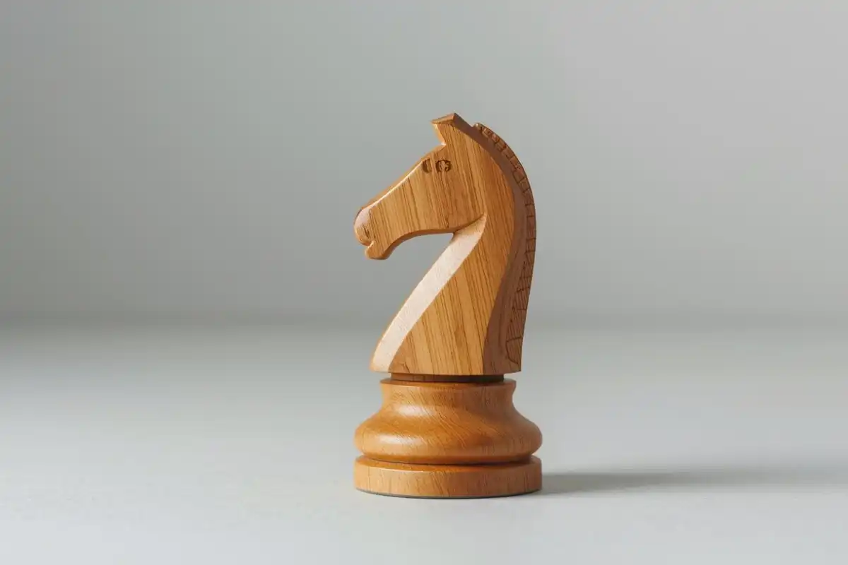 Precision turning of Diyar wood chess piece on lathe