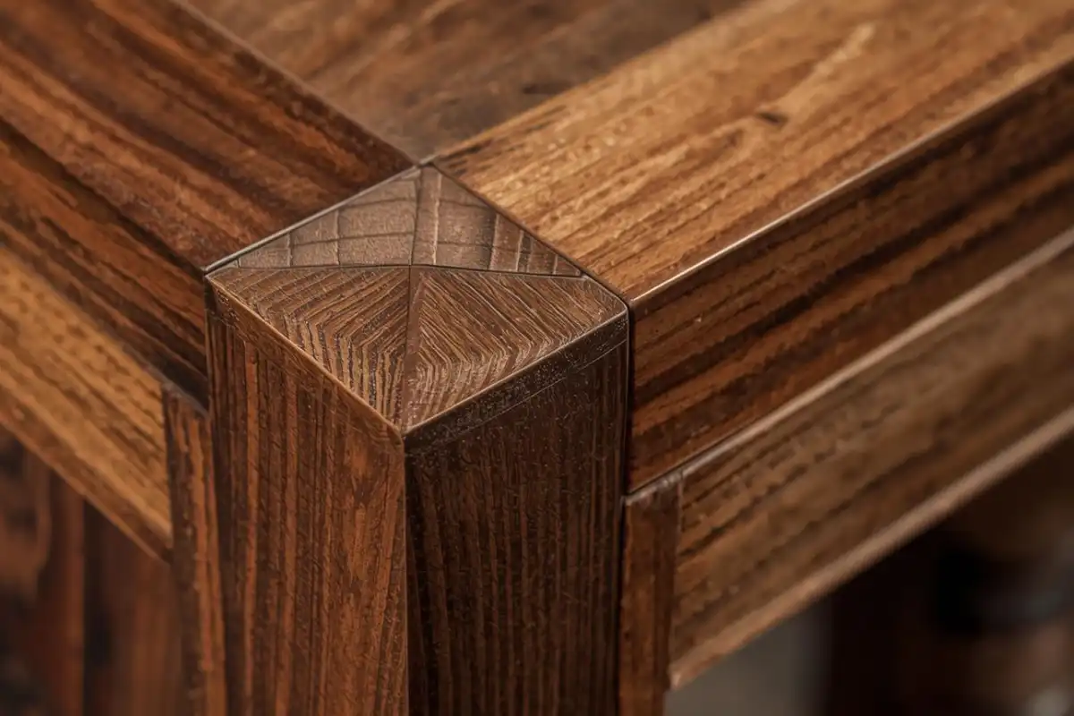 Traditional joinery techniques in sheesham wood furniture