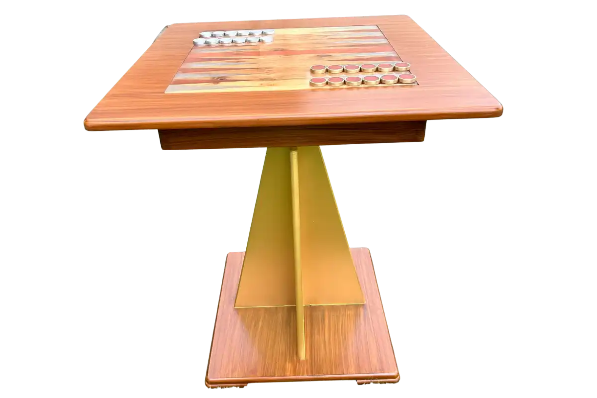 Royal Cross Backgammon Table in Luxury Sheesham Wood