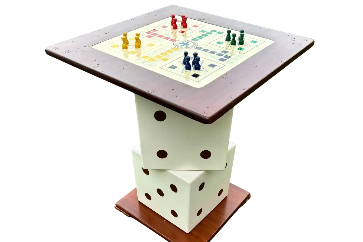 Stacked Dice Ludo Table
